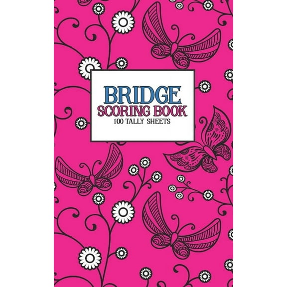 Bridge Scoring Book: 100 Tally Sheets (Paperback)