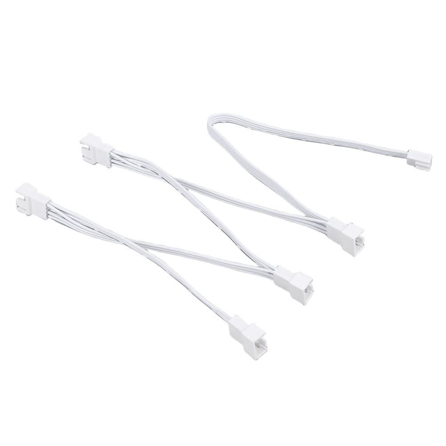 Ventilador portátil PWM Splitter 5/6 Ways Pwm Fan Cable para computadora CPU (5 Ways)