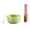 Green, variant on Ceramic Garlic Grater and Stripper Bowl, 2-in-1 Handmade Pottery with Cat Design, for Ginger Nutmeg and Herbs(Blue)