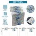 thumbnail image 6 of Hydrangea Eucalyptus Table Runner 72 Inches, Summer Botanical Grey Buffalo Plaid Bed Runner Dresser Scarves Tabletop for Indoor Outdoor Parties/Ceremony/Banquet, 14" x 72", 6 of 9