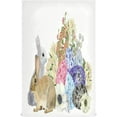 thumbnail image 2 of Dreamtimes Easter Bunny Kitchen Dish Towel 4 Pack, Soft Absorbent Dishcloths Reusable Hand Towel Washable Tea Towels for Home Kitchen Bar Table Decor, 28 x 18 Inch, 2 of 7
