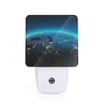 thumbnail image 1 of Balery Planet Earth Luz Nocturna LED con Sensor Automático, Enchufe con Sensor Crepuscular, Luz Suave de 0.5W para Dormitorio, Pasillo, Baño-US, 1 of 7