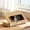 Apricot Yellow, variant on Sunrise Alarm Clock with Bluetooth Speaker, White Noise, Dimmable Lamp & Wireless Charging, Wood Grain Book Style