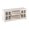 thumbnail image 1 of SEI Furniture Remington Meuble Multimédia pour Télé de 52 Pouces en Blanc, 1 of 7