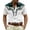 Dark Green@GC@, variant on CONZONE Mens Buttons Down Shirts Short Sleeve Shirts for Men Trendy Western Cowboy Graphic Lapel Soft Lightweight Tops