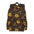 thumbnail image 2 of Disketp Sunflowers Leaves Mochila Escolar de Gran Capacidad y Peso Ligero, Mochila de Viaje Ideal para Escuela, Trabajo y Uso Diario, Cómoda y con Estilo, 2 of 8