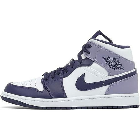 Air Jordan 1 Mid DQ8426-515 Men's Blueberry White Sneaker Shoes Size US 10 TD10