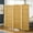 Nature Wood, variant on HOMCOM 6 Panel Room Divider Hand-Woven Freestanding Partition, Nature Wood