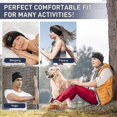 thumbnail image 5 of Wireless Bluetooth Elastic Headband Comfortable Sleeping Eye Mask Headphone Headset Music Fitness Sports, 5 of 5