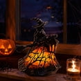 thumbnail image 6 of Gothic Spooky Witch Night Light with Holding Lantern Gothic Decorative Desktop Light Halloween Standing Night Light for Indoor Party & Spooky Outdoor Halloween Decor, 6 of 7