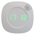 thumbnail image 1 of Decoración de la sala de estar del hogar Reloj de pared con sensor LED Luz de noche digital con sensor de gravedad Lámpara de pared Decoración del dormitorio del hogar, 1 of 5