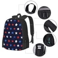 thumbnail image 4 of Daiia Watercolor Stars1 Backpack for Men and Women -Durable Backpack Large Capacity, Water-Resistant Bag with Adjustable Straps and Laptop Compartment, 4 of 9
