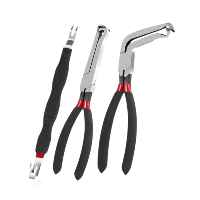 Dickly Automotive Hose Clamp Tools Automotive Terminal Plug Removal Tool Kit Disconnect 3Pcs
