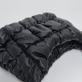 thumbnail image 3 of Bolso plisado de nube para mujer, Bolso de media luna de PU hinchado, Bolso para teléfono encantador, ligero y suave, 3 of 9