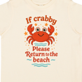 thumbnail image 4 of Inktastic Funny Crab Beach Vacation Boys or Girls Toddler T-Shirt, 4 of 5