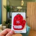 thumbnail image 1 of Christmas Brooch Towel Embroidered Christmas Badge Brooch Accessory Christmas Ornament, 1 of 6