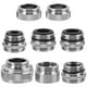 thumbnail image 1 of BRIGHTFUFU Juego de adaptadores de aireador de 8 Uds., adaptadores de grifo a manguera para cocina, convertidores de adaptadores para grifo de cocina, 1 of 1