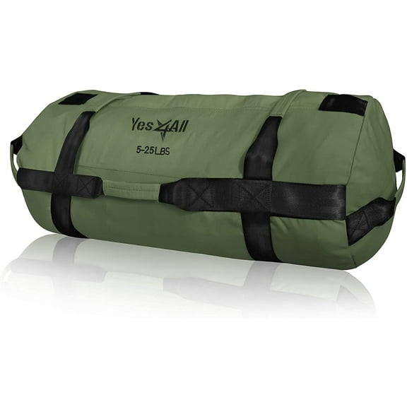 Yes4All Workout Sandbags, Army Green, Size S, Single
