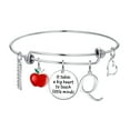 thumbnail image 1 of TINGN Teacher Gifts for Women Teacher Bracelet End of Year Teacher Christmas Gifts It Takes a Big Heart to Teach Little Minds Best Teacher Gifts, 1 of 5