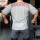 thumbnail image 2 of GYMSHARK POWER Letra Grande Manga Corta Camiseta Suelta Para Hombres Y Mujeres, 2 of 4