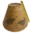 thumbnail image 4 of Rustic Oiled Laced Fish Lamp Shade - 16", 4 of 6