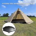 thumbnail image 2 of Tent Floor Mat Pyramid Tent Waterproof Ground Mat Picnic Mat Waterproof Beach, 2 of 5
