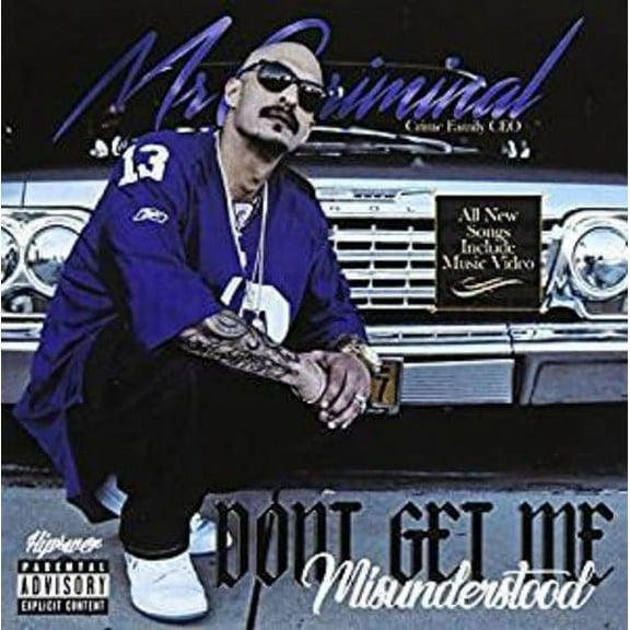 Mr Criminal - Don't Get Me Misunderstood - Music & Performance - CD