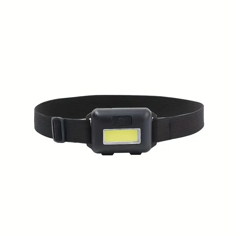 Portable Mini Headlamp, Cob Led Powerful Flashlight - Outdoors, Camping, Hiking