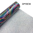 thumbnail image 3 of Binwennn Heat Thermal Transfer On DIY Garment Film Paper Fabric Roll Dark Glitter Sticker Roll Letter Decals for Crafts Paper Transfer Tape for Glitter Cup Removable Sheets Print And Cut Paper And, 3 of 8
