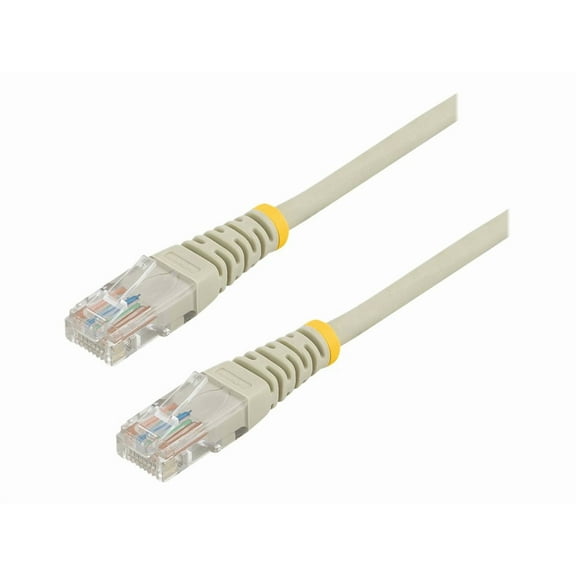 StarTech 15ft Gray Molded Cat5e UTP Patch Cable