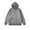 Gray, variant on Fesfesfes Oversized Hoodie for Men Casual Hooded Round Neck Long Sleeve Pullover Color Sweatshirts Blouse Sweatshirts Holiday