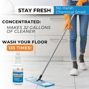 Neutral Clean - Tile, Grout & Stone Cleaner , Multi Surface Cleaning, Concentrated Formula for All Hard Surfaces - Bathroom, Kitchen, Shower Maintenance - Floral 1 Quart