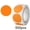 Orange, variant on 500 Pcs 1 Inch Colored Dot Stickers | Marking Labels for Decoration | Self-Adhesive Circle Dots for Crafts & Scrapbooking,Name Tag,DIY Logo Design,QR Code,Yellow