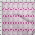 thumbnail image 3 of oneOone Polyester Lycra Fabric Geometric Ikat Print Sewing Fabric BTY 56 Inch Wide, 3 of 4