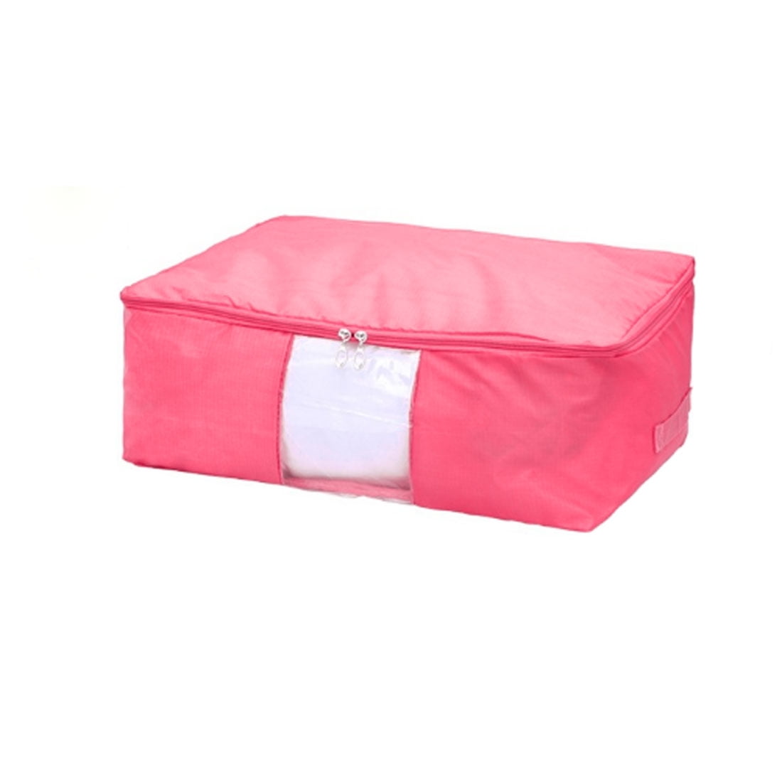 Blanket Pillows Quilts Clothes Beddings Storage Bag Organizer Pink