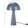 thumbnail image 2 of 16" Modern Iron Mushroom Metal Table Lamp - Nourison, 2 of 8