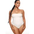 thumbnail image 4 of Body sin tirantes tipo tanga blanco grande INLYRIC Natrelax, 4 of 4