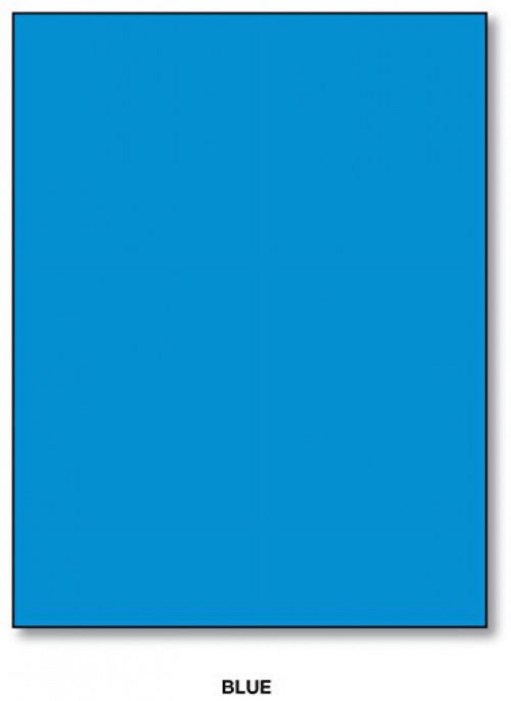 Mohawk BriteHue Bright Color Paper | Blue | 24lb Bond / 60lb Text Paper |  8.5" x 11" (Letter Size) | 100 Sheets Per Pack - image 2 of 2