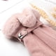 thumbnail image 5 of Guantes de terciopelo cálidos de invierno para mujer, otoño e invierno, para montar al aire libre, pantalla táctil, a prueba de viento, cálidos para conducir, 5 of 6