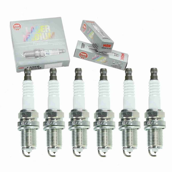 6 pc NGK 4589 Laser Iridium Spark Plugs for 1765299 3297 3335 41-111 4504 4702 8100 9008091181 90919-01211 90919-01211-79 90919-01238 9806 9806-2 IK20TT K6RTIP PK20TT SK20R-P11 SK20R11 XP3923