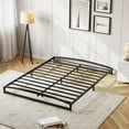 thumbnail image 1 of Low Bed Frame Full/King Size - 6 Inch Heavy Duty Metal Platform, Mattress Foundation, No Box Spring Needed, Noise-Free, Non-Slip, Easy Assembly, 1 of 11