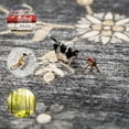 thumbnail image 3 of Washable Rugs 8x10 Area Rugs for Living Room,Modern Abstract Rugs for Bedroom,Large Carpets,Ultra Soft Faux Wool Retro Dining Room Rug,Non Slip&Non-Shedding Low Pile Print Rug- Black-navy-gold-beige, 3 of 7