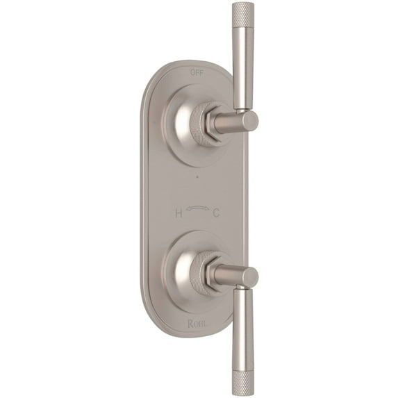 Rohl Mb2090lm Graceline 5 Function Thermostatic Valve Trim Only - Nickel