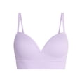thumbnail image 4 of No Boundaries Seamless Wirefree Bra with Lace, Sizes XS-XXXL, 4 of 5