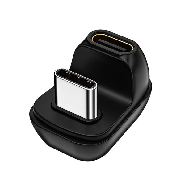 Adaptador Datos 40 Gbps Mini Convertidor USB C A en Forma U (USB 2.0)