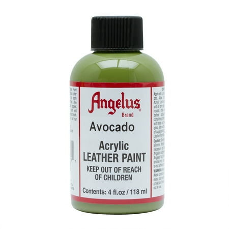 UPC: 0086366741702 | Angelus® Acrylic Leather Paint  4 oz.  Avocado