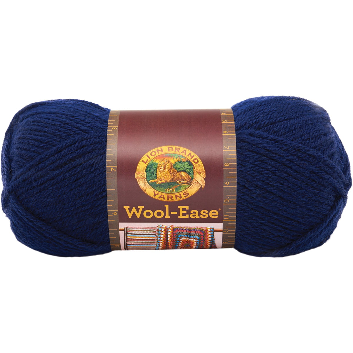 Lion Brand Yarn 620-139 Wool-Ease Yarn, One Size, Dark Rose Heather 