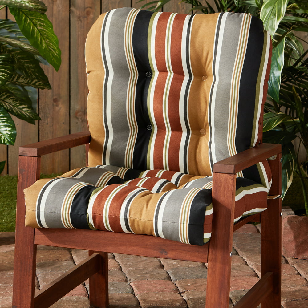 Brick Stripe Outdoor Chair Cushion - Walmart.com - Walmart.com