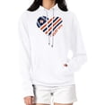 thumbnail image 4 of Women's G-III 4Her by Carl Banks  White Houston Astros Heart Fleece Pullover Hoodie, 4 of 5