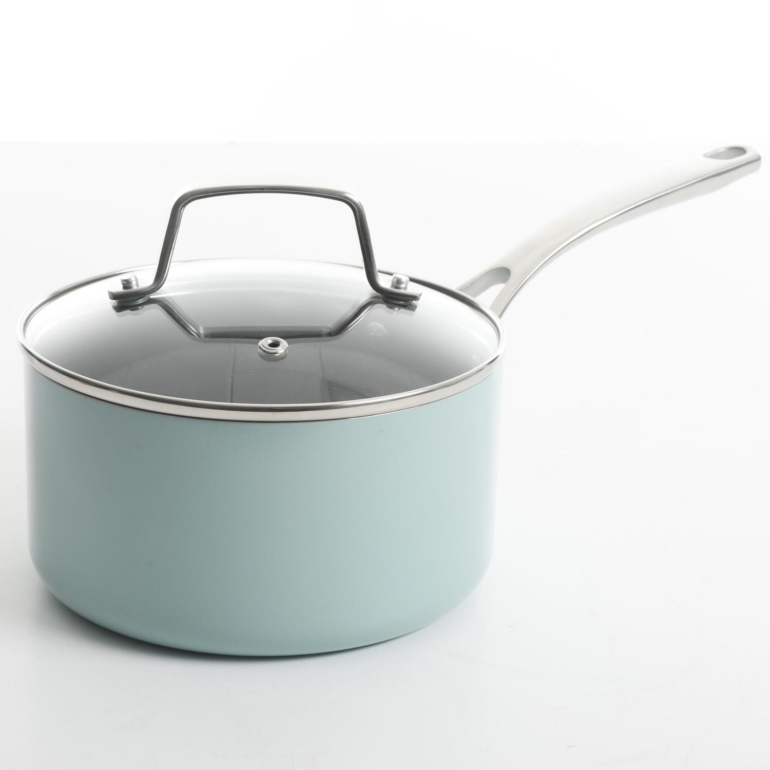 Martha Stewart 10-Piece Nonstick Cookware Set, Martha Blue